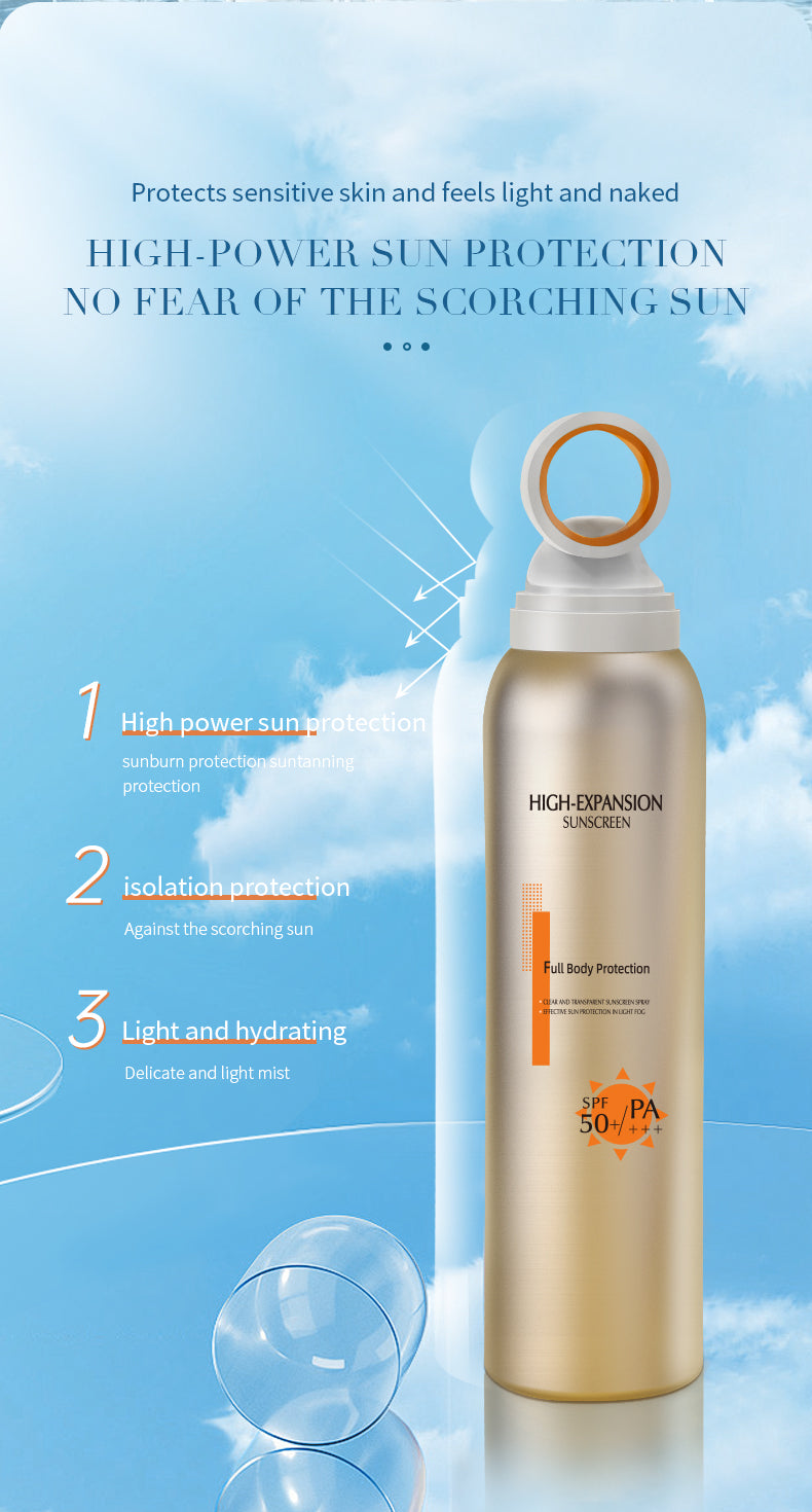 OUpei Sunscreen Spray SPF50+pa+++ 150ml