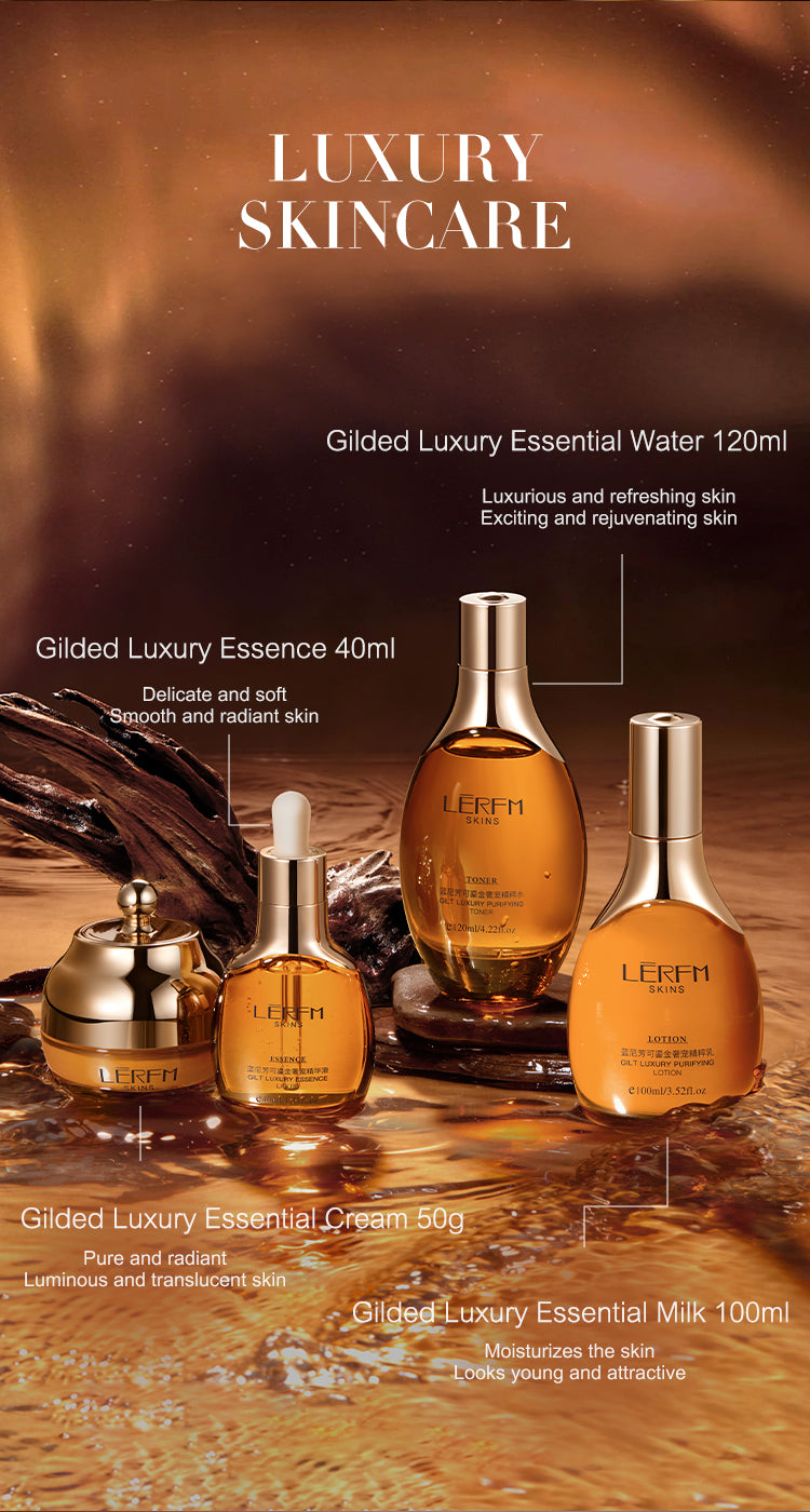 Luxury Anti-Wrinkle Rejuvenating & Brightening Skin care Set