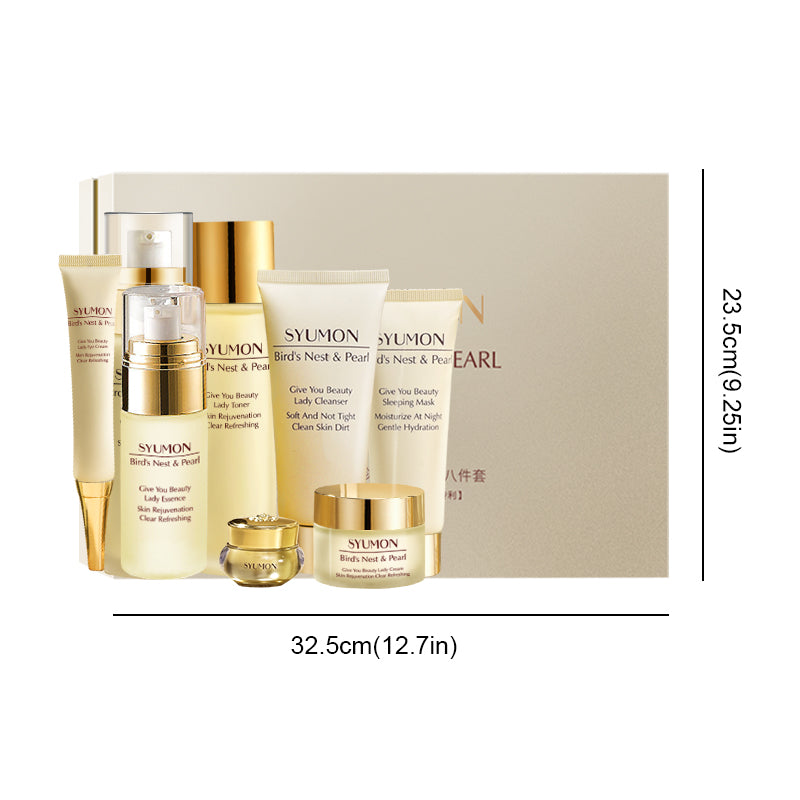 Bird's Nest Pearl Noblewoman 8-Piece Skin Care Set