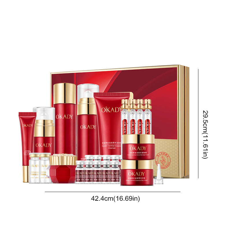 Golden Gentian Anti-Wrinkle 19-Piece Set