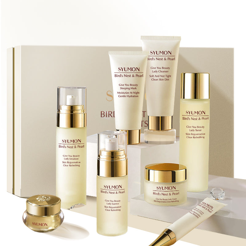 Bird's Nest Pearl Noblewoman 8-Piece Skin Care Set