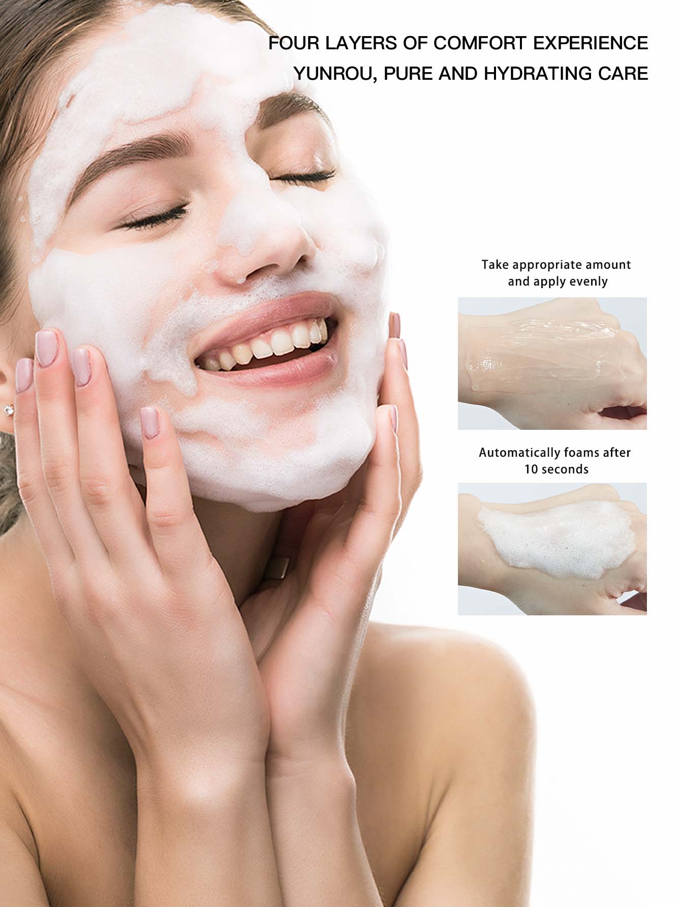 Amino Acid Foaming Facial Cleanser 200g