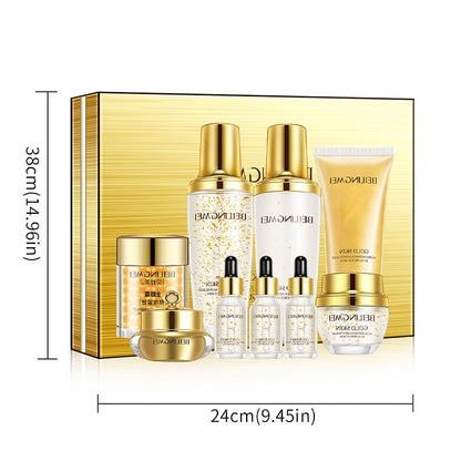 Beauty Gold Noblewoman Luxury Nine-Piece Set