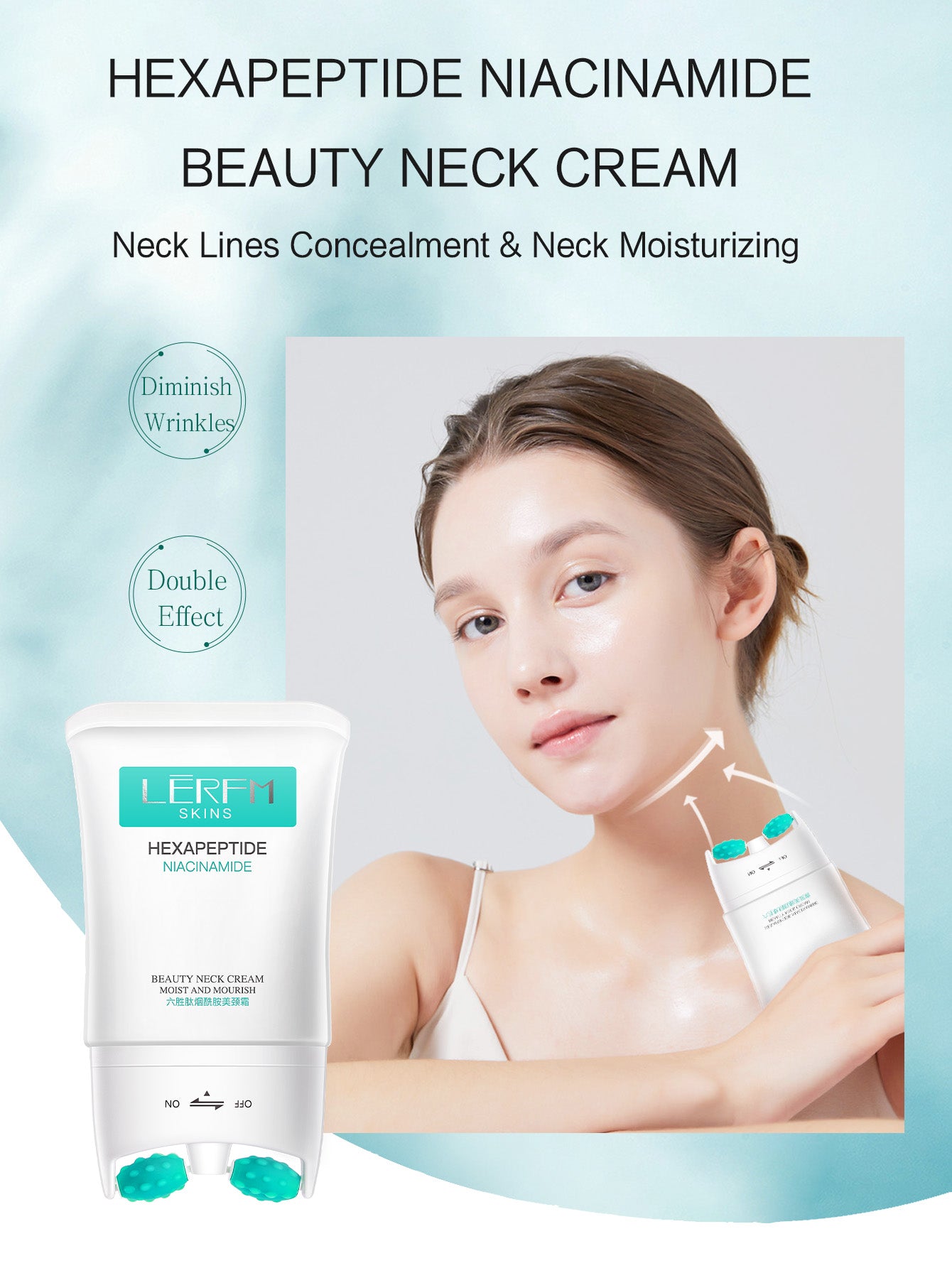 2024 Latest Neck Cream - Firming and Lifting Neck Cream, Suitable for Wrinkled Skin