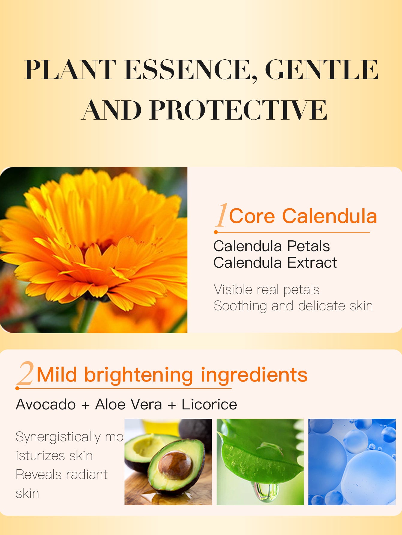 Oupei Calendula plant extract toner 250ml