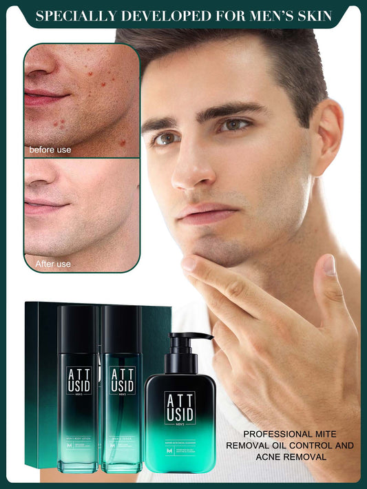 Men's Clarifying Skin Oil Control 3-Piece Set