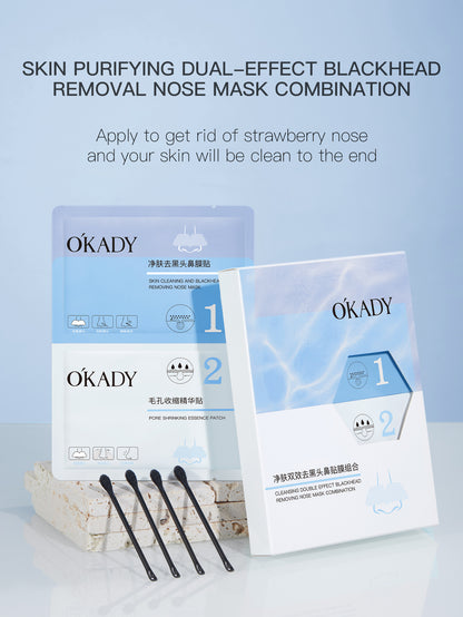 Oupei Blackhead Clearing Strips Nasal patch combination