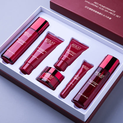 Pomegranate Hyaluronic Acid Renewal & Hydration 6-Piece Set