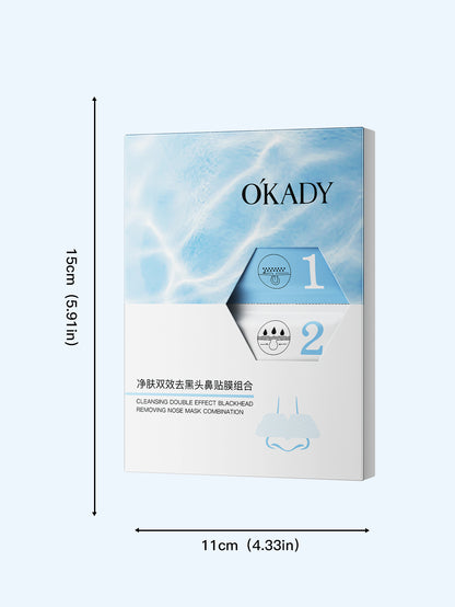 Oupei Blackhead Clearing Strips Nasal patch combination